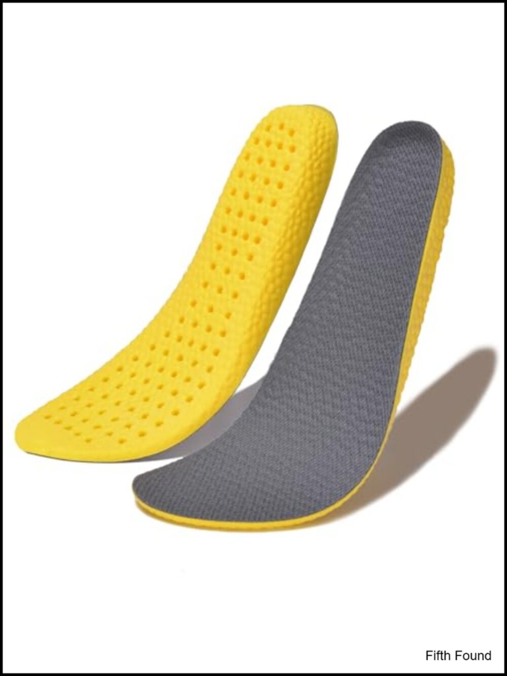 Wide Toe Box Insoles Memory Foam Shock Absorbing Breathable Foot Pain Relief
